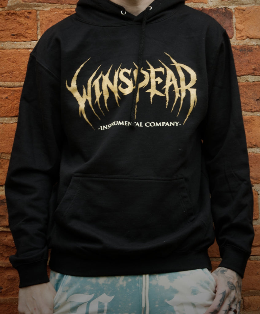 10th Anniversary Oversized Black Hoodie